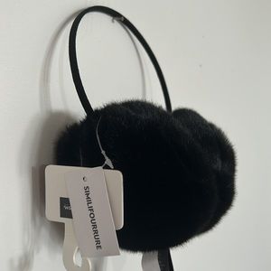 Faux fur earmuffs
